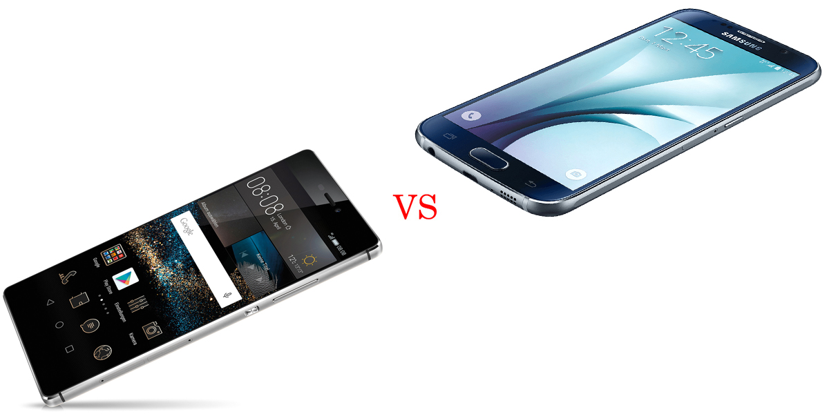 Huawei P8 versus Samsung Galaxy S6 3